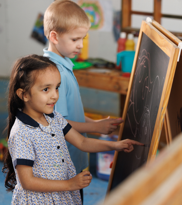 WSQ FS Students Doing Art