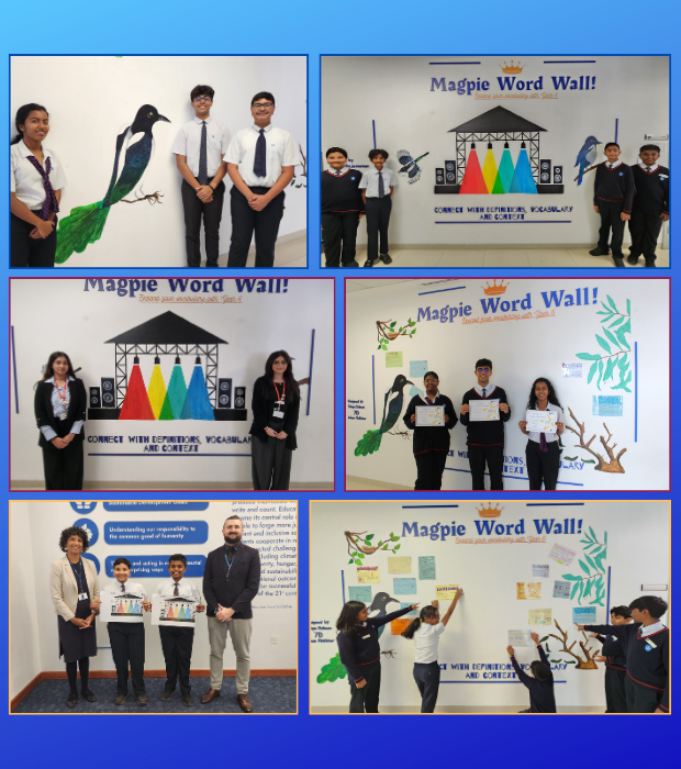 WSQ Magpie Wall Collage